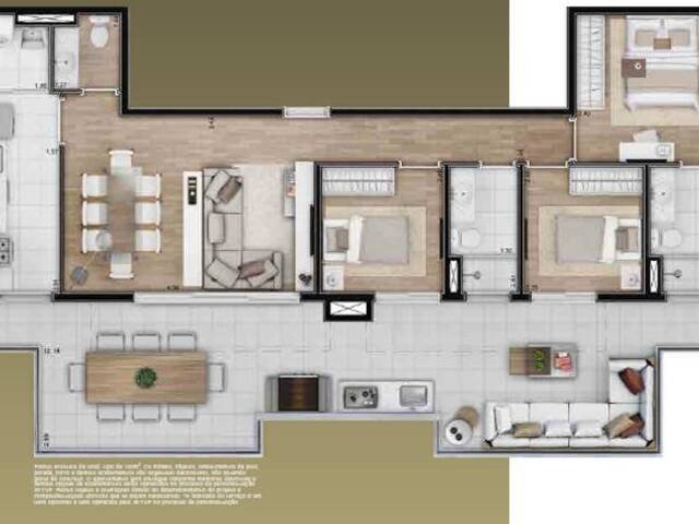 #242513 - Apartamento para Venda em São Paulo - SP - 2