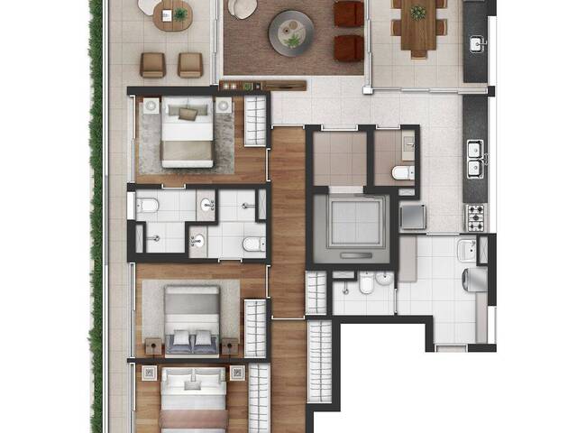 #242702 - Apartamento para Venda em São Paulo - SP - 2